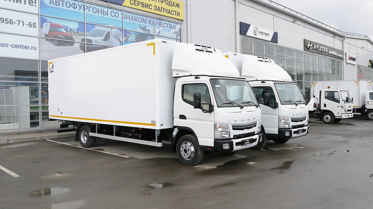 Mitsubishi Fuso Canter TF с фургоном и холодильником H-THERMO