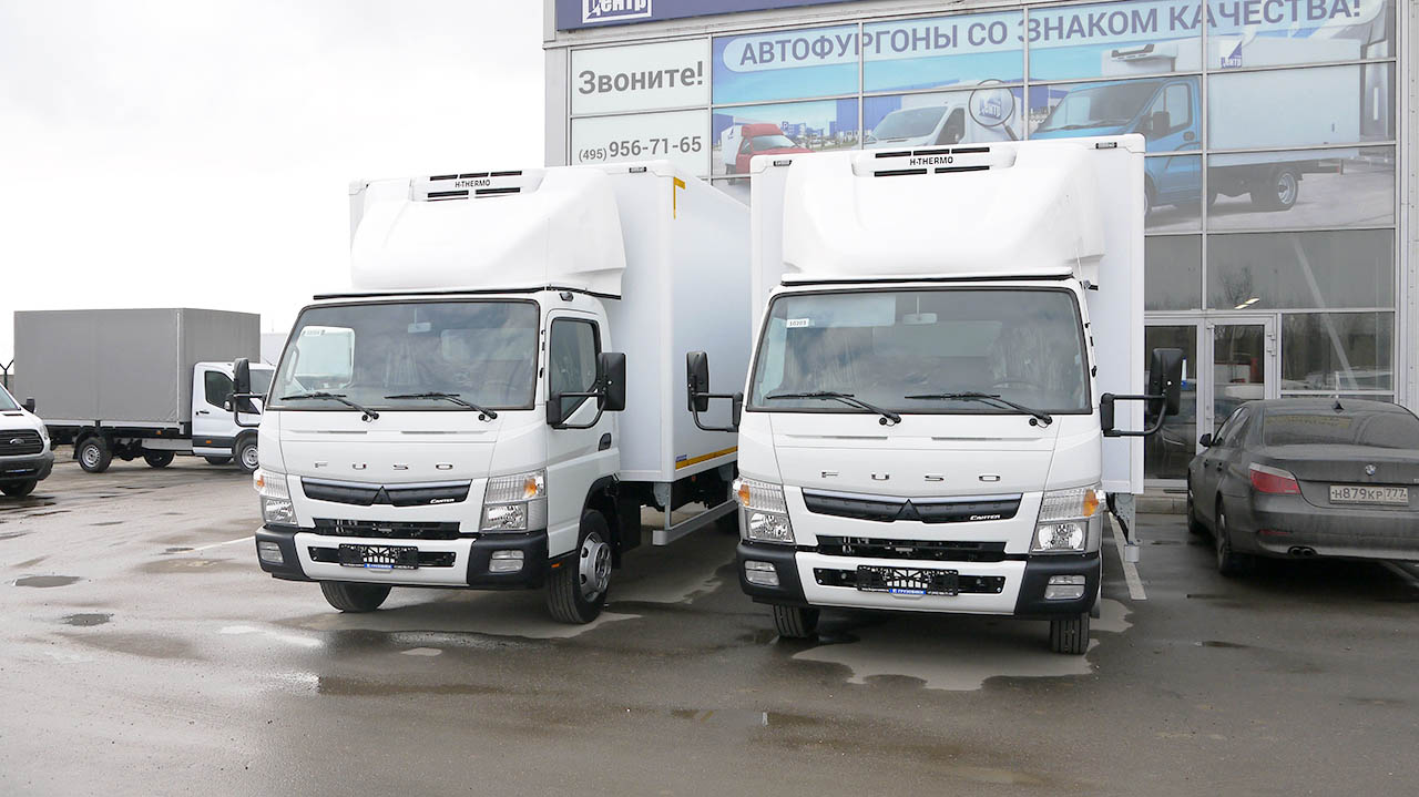 Fuso Canter TF с фургоном рефрижератором H-THERMO